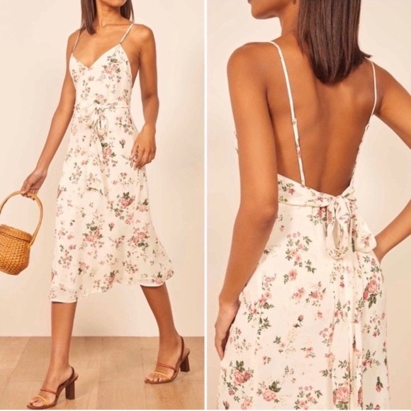Size 12 Reformation Dietrich Dress. NWOT - Picture 1 of 3